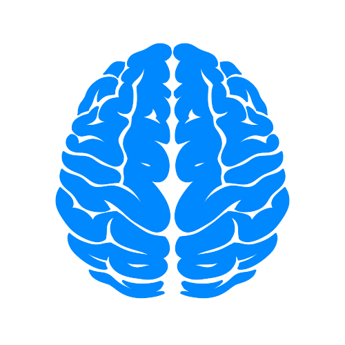 The symbol of the Mental Archetype: A blue brain.